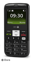 Das Doro PhoneEasy 332gsm ist neu auf dem Markt